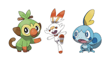 Galar Starter Pokemon Pokemon Wiki Fandom