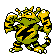 Electabuzz's Pokémon Crystal Version Shiny sprite
