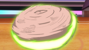 Gyro Ball being used by Alain's Chesnaught.