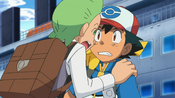 Cilan demands of Ash to visit the theme park