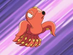 Octillery first appeared in Harley Rides Again, where Harley used it to win the Wisteria Town Contest. It also appeared in Thinning The Hoard!, where it was used in Harley's appeal.