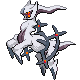 Arceus dark-type in Platinum