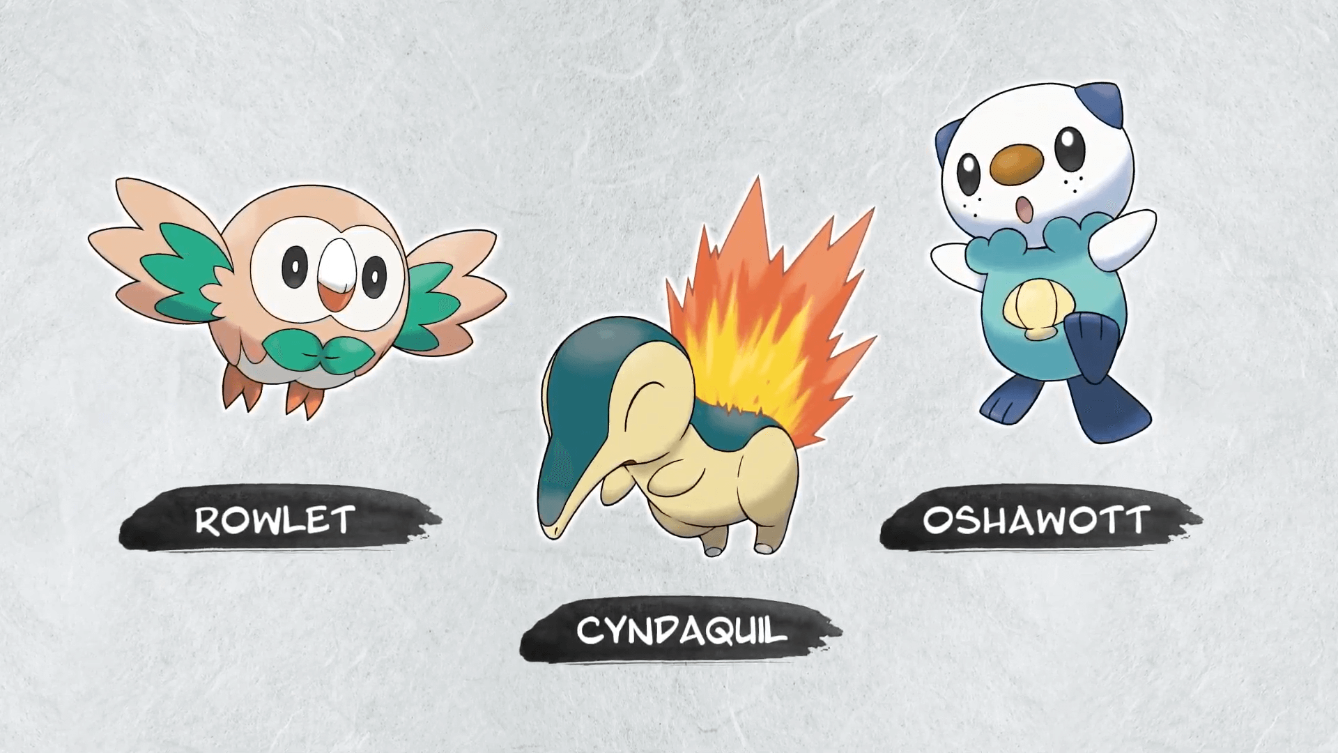 Alternate Unova starters