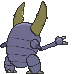 Pinsir's Shiny back sprite