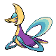 Cresselia's Pokémon Diamond Version and Pokémon Pearl Version Shiny sprite