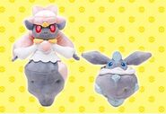 Pokemon Center Diancie and Carbink Plushes