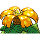Venusaur's Generation IV Shiny back sprite ♀