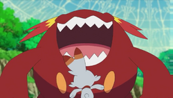 Pocket Monsters (2019) Episódio 17: O chute flamejante de Hibunny! Trabalhando pelo amanhã! – Pokémon Mythology
