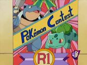 An advertisement for the Pokémon Contest