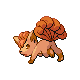 Vulpix's Diamond and Pearl sprite