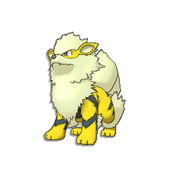 fogo pokemon, este e um cachorro de fogo o arcanine, myofkilly