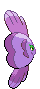 Alomomola's Shiny back sprite