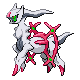 Arceus psychic-type in Diamond and Pearl