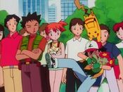 Ash catches the Bellossom