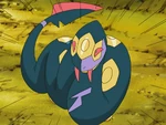 Seviper is Lucy's main Pokémon. It was first seen battling Jessie's Seviper and beat it easily with brute force. It was later seen in her battle with Ash when it went up against Donphan and despite seeming to have the advantage Donphan managed to pull through with some thinking on Ash's part.