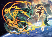 Pokémon ORAS Mega Rayquaza VS Deoxys