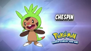 It's Chespin!