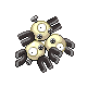 0082Magneton Pt Shiny.png (940 bytes) Magneton's Pokémon Platinum Version Shiny sprite