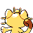 Meowth's back sprite