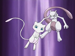 Mew and Mewtwo in Johto Journeys opening.png