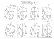 Togepi anime model sheet 4