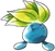 0043Oddish Red and Blue
