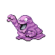 Grimer's Pokémon Diamond Version and Pokémon Pearl Version sprite