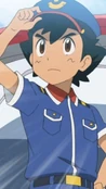 Ash police officer outfit