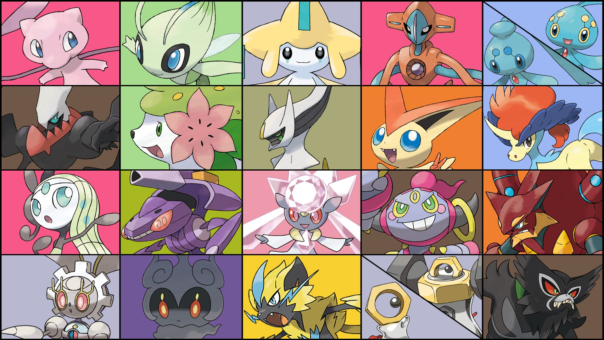 Mythical Pokemon Pokemon Wiki Fandom