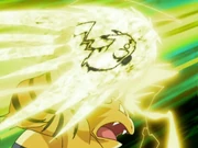 Ash Pikachu Thunder Tackle