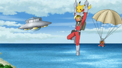 The Unova Defense Corps encounter an UFO