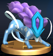 Suicune trophy SSBB