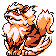 Arcanine's Pokémon Red Version and Pokémon Blue Version sprite