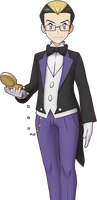 Castle Valet Darach and Lady Caitlin in Pokémon Masters (games)