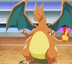 Leon's Charizard.