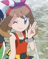 May in the Omega Ruby & Alpha Sapphire trailer (anime)