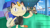 Meowth got all the Poké Balls