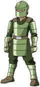 Green Army Knight