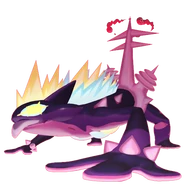 Gigantamax Toxtricity in Pokémon HOME