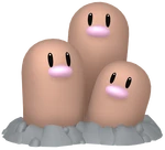 0051Dugtrio Pokémon HOME