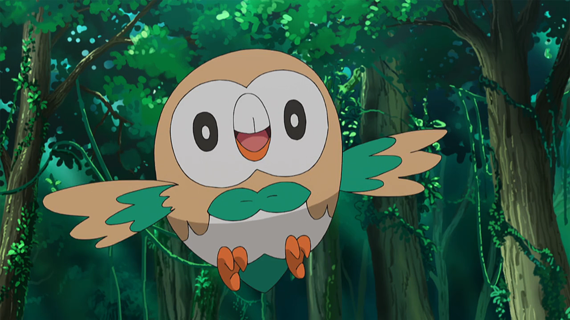 Pokemon Rowlet Roxo - Pokemon - #