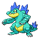 Feraligatr's Pokémon HeartGold Version and Pokémon SoulSilver Version Shiny sprite