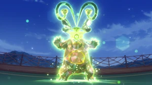 Katy's Terastallized Ursaring.