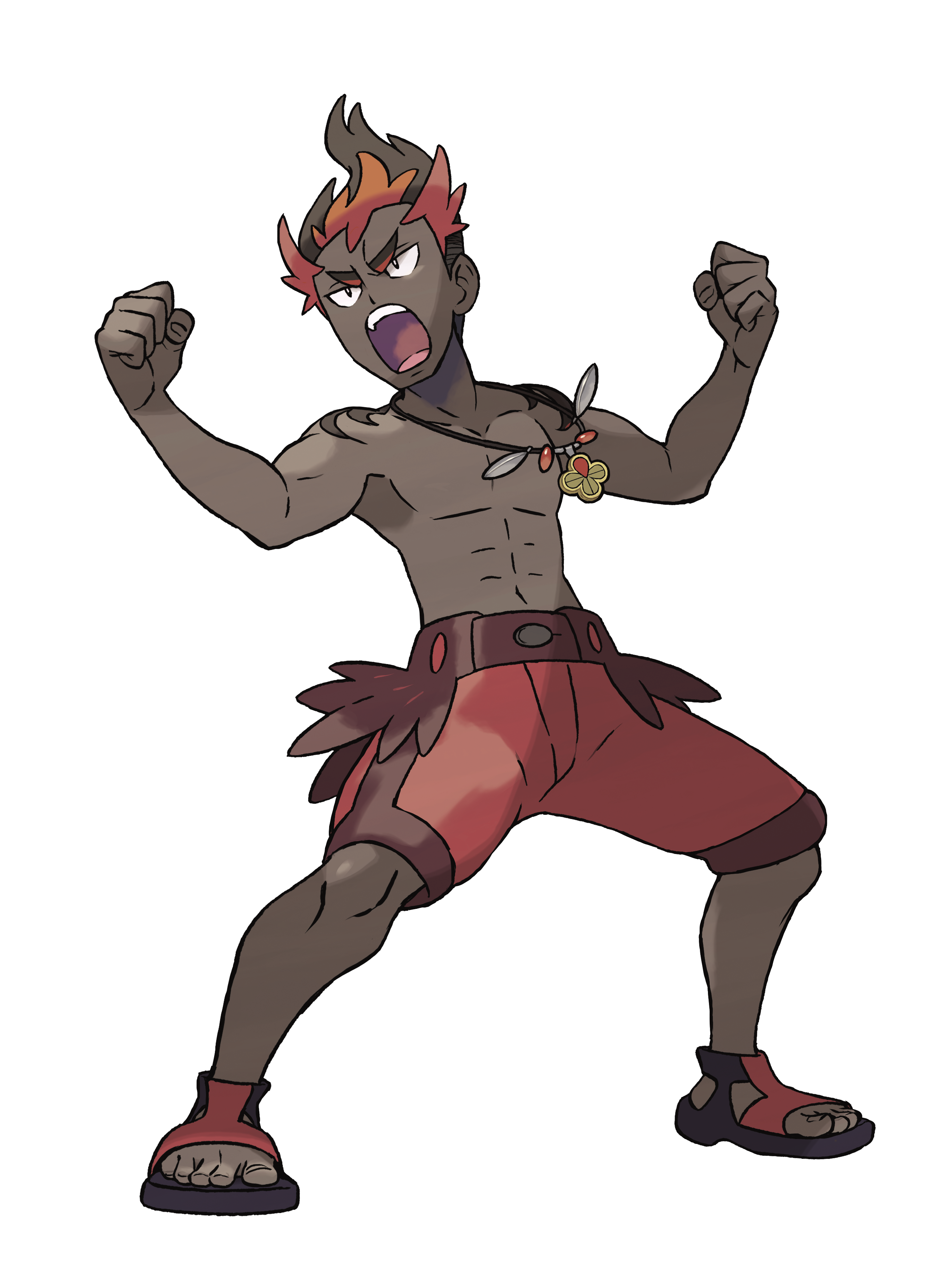 Personagens: Kiawe – Pokémon Mythology