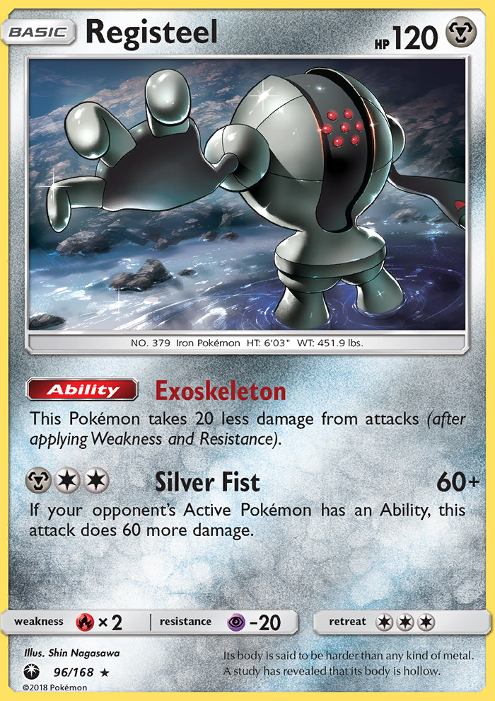 Registeel Celestial Storm Pokemon Wiki Fandom