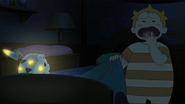 Sophocles going to sleep