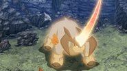 Sacred Sword performed by Terrakion.