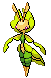 Leavanny's Pokémon Black Version and Pokémon White Version Shiny sprite