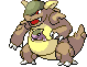 Kangaskhan's Black and White/Black 2 and White 2 sprite
