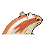 Linoone's back shiny sprite